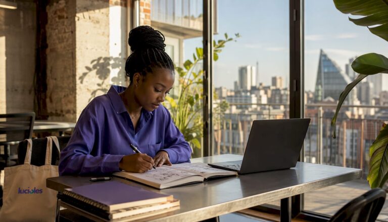 Spécialiste en marketing en train d’évaluer l’efficacité d’une stratégie de contenu