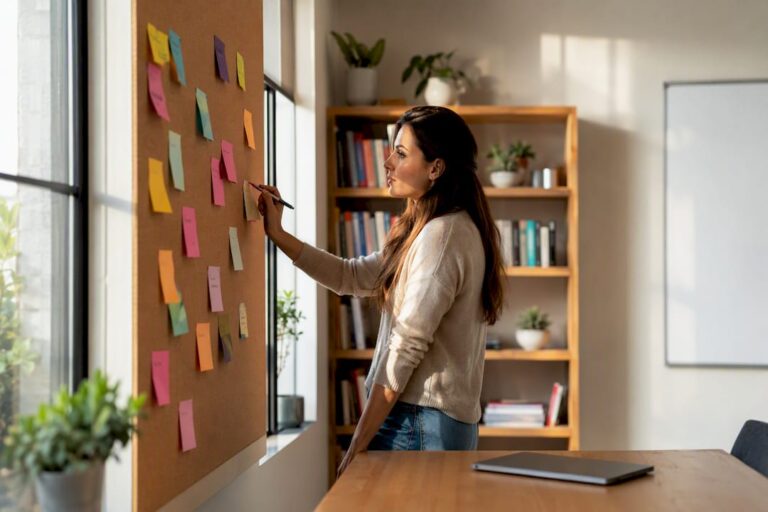Blog 5 Espace de travail avec tableau de bord des indicateurs clés