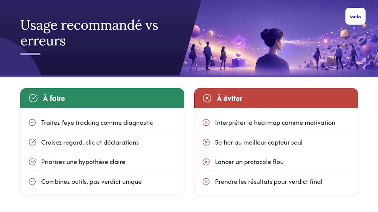 Ce que l'eye tracking marketing révèle vraiment sur nos méthodes — overview diagram