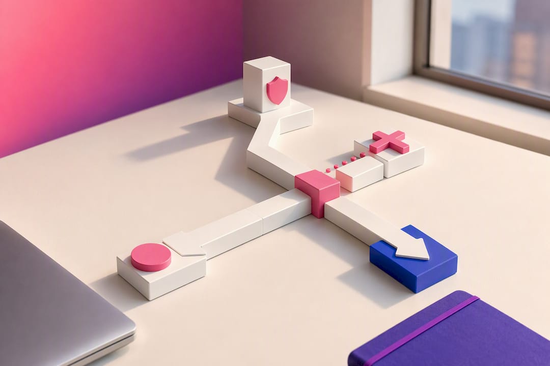 Un parcours UX guidé pour minimiser les erreurs