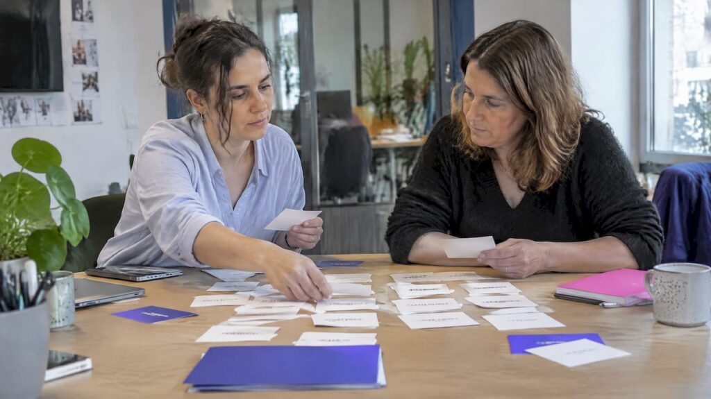 Équipe en charge du tri des verbatims clients